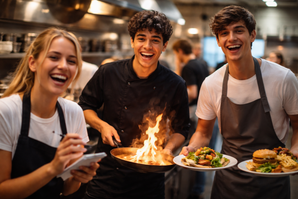 arbeiten in der gastronomie