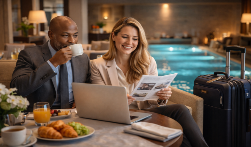 Expedient ein Reiseverkehrskaufmann oder eine Reiseverkehrskauffrau, also Mitarbeiter eines Reisebüros oder eines Reiseveranstalters