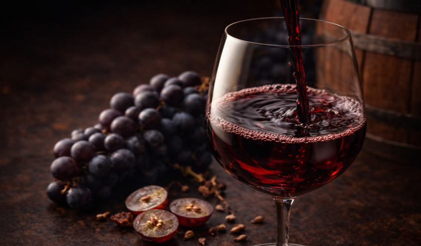 Gerbstoffreiche Trauben als Quelle für natürliche Gerbstoffe