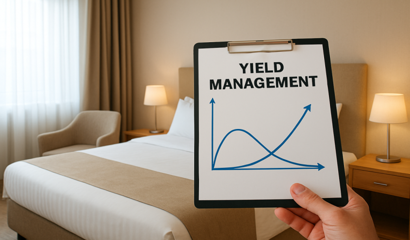 Hotelmanagement analysiert Preise und Auslastung